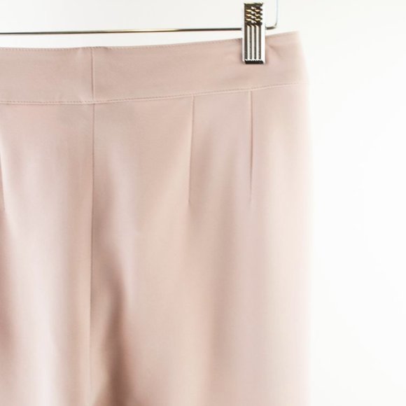 St. John Blush Crepe Tapered Trousers - Picture 4 of 8